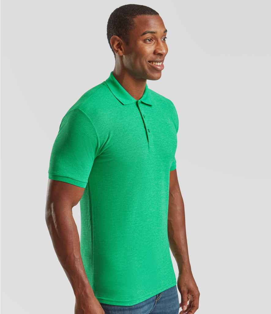 Fruit of the Loom Poly Cotton Piqu Polo Shirt PenCarrie